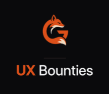 GrantFox UX Bounties